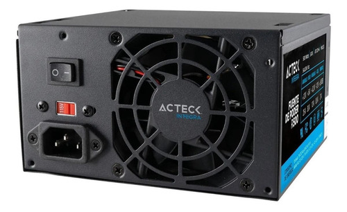 Imagen 2 de 4 de Fuente de poder para PC Acteck Power 5 R500 500W negra 115V/230V