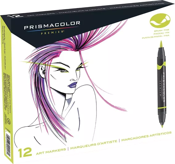 12 Marcadores Artisticos Doble Punta Prismacolor Premier