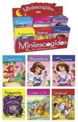 Cuentos Clasicos. Coleccion Miniescogidos X Unidad, De Es Varios., Vol. 6. Editorial Servilibro, Tapa Tapa Blanda En Español