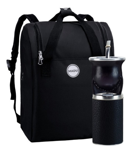 Imagen 1 de 10 de Equipo De Mate Madu Set Mochila Matero Uruguayo Bombilla