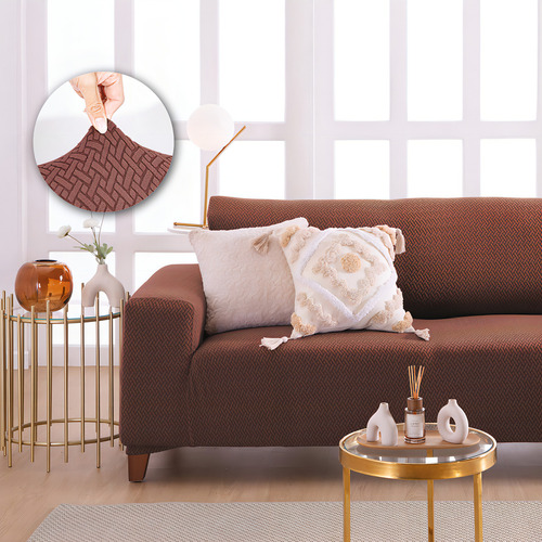 Protector Cubre Sala Sillón Sofá 1 Plaza Café Concord Liso