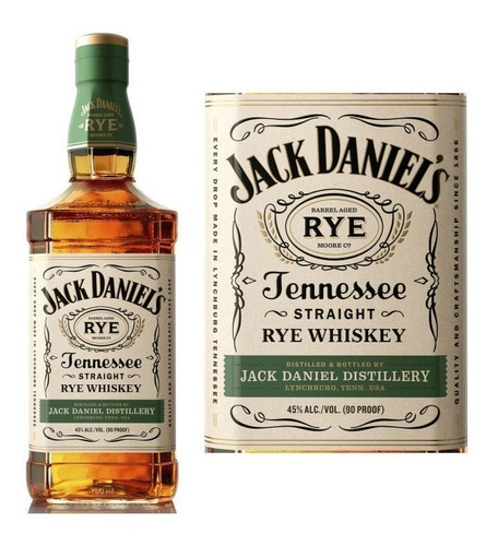 Whisky Jack Daniels Rye X1000cc