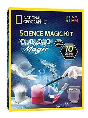 National Geographic Kit 10 Trucos De Magia Con Ciencia  