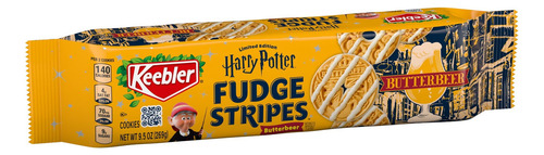 Galletas Keebler Harry Potter Fudge Stripes Butterbeer Impor
