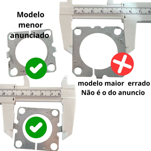 Tampa Fixação Do Rolamento Valeo Modelo Menor Diversos Carro