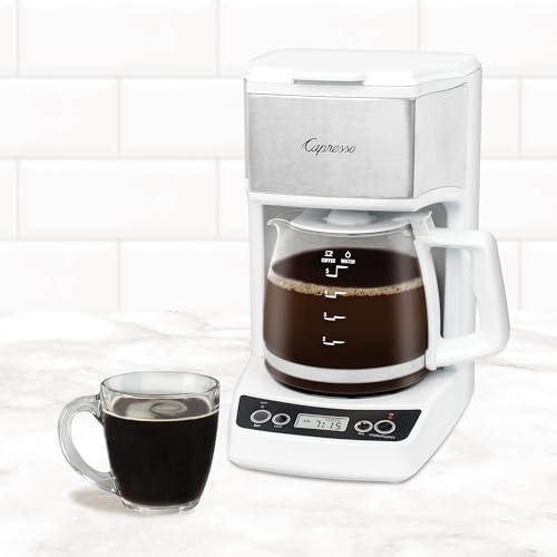 Cafetera Capresso Mini-goteo Para 5 Tazas, Color Blanco