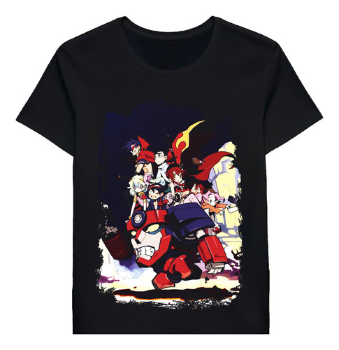 Remera Tengen Toppa Gurren Lagann Grunge Border Ani103358958