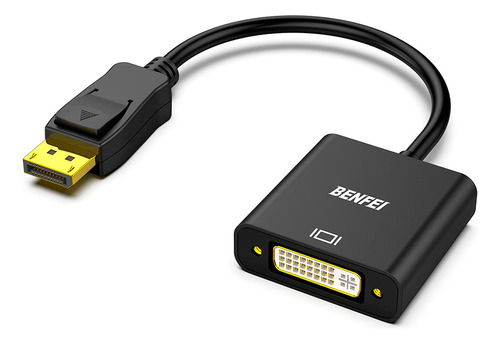 Adaptador Benfei Displayport P/dvi-d Single Link Preto