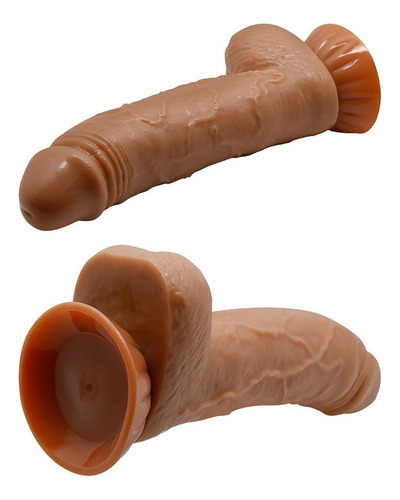 Penis Realistico Prótese Masturbadora Grande Grosso Macio