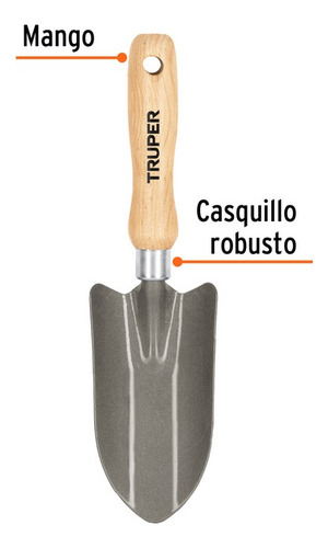 Pala Para Jardín, Mango De 6 , Truper ( Gts-sh )