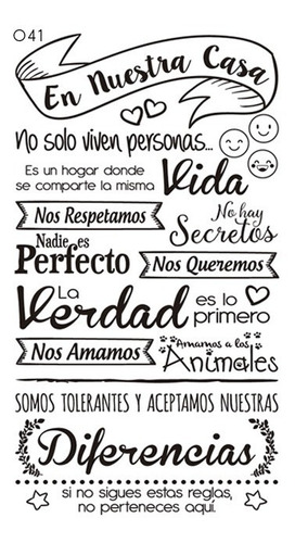 Frases Decorativas Adhesivas