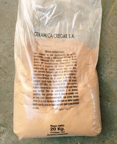 Imagen 2 de 5 de Arcilla Tierra Refractaria X 10 Kg