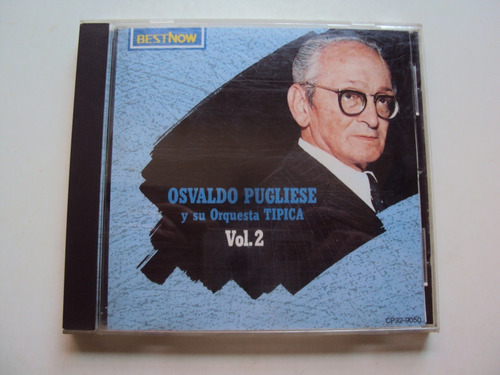 #d Cd Osvaldo Pugliese Y Su Orquesta Tipica Vol.2 Cd Japones