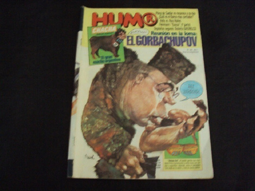 Revista Humor # 183 (octubre 1986) Tapa Gorbachov