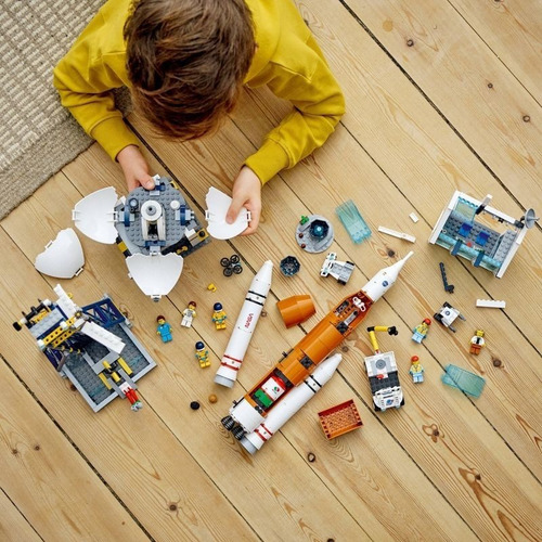 Kit Lego City Centro De Lanzamiento Espacial 60351 1010 Pzas