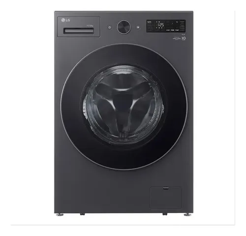 Lava E Seca LG Wd16gnt 16kg Inverter Direct Drive Black Ino 110v Black Inox