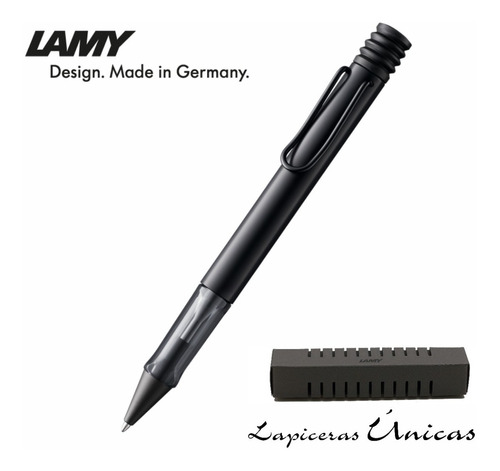 Boligrafo Lamy All Star Lapicera Aluminio Negro Mate