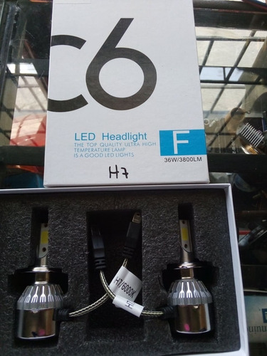 C6-h7 Bombillo Led 3800lm 36w H7 Par