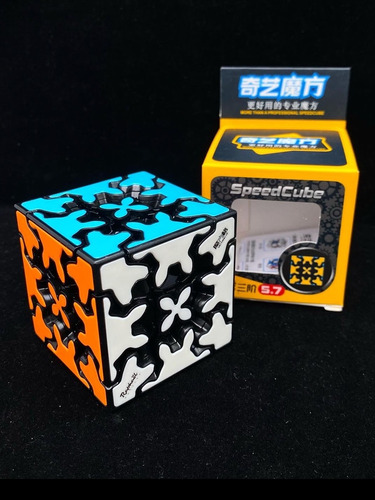 Cubo Rubik Profesional 3 X 3 Qy Crazy Gear Cube 5.7 