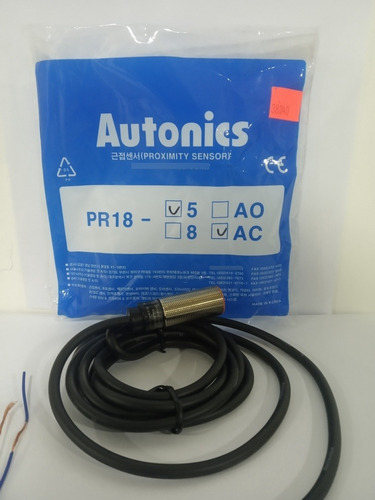 Sensor Inductivo Pr18-5ac Marca Autonics