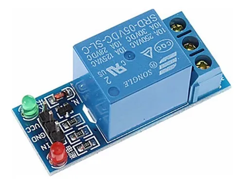 comprar Modulo Rele 5v 1 Canal Con Bornera  250v 10a