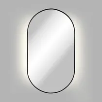 Comprar Espejo Moderno Black Reflejar Luz Led 40x70 Cm Tic Tac