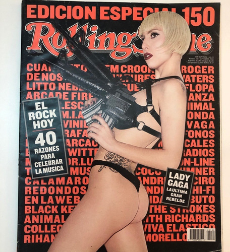 Revista Rolling Stone Tapa Lady Gaga 2010