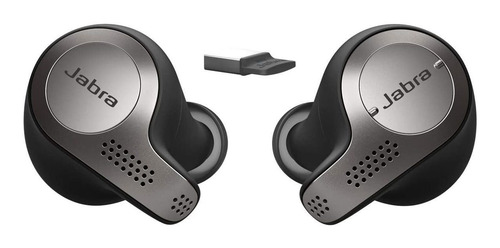 Imagem 1 de 8 de Jabra Evolve 65t. Titanium Black, Link 370, Ms 6598-832-109