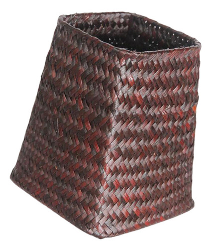 Weaving Storage Basket Plant Pot / Florero Decoración Café