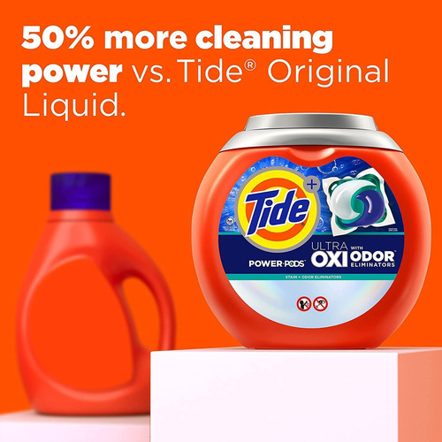Tide Ultra Oxi Power Pods, 45 Unidades