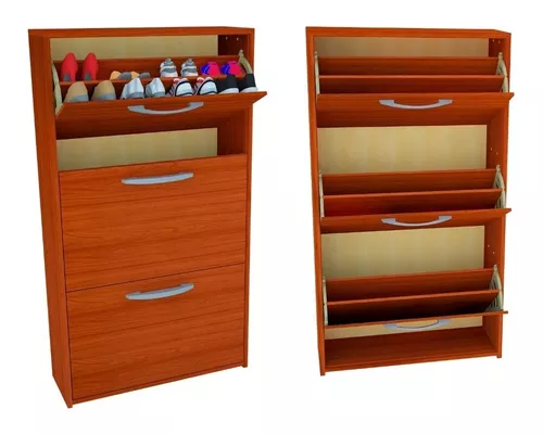 Organizador Zapatero Botinero Zapatillas Mueble de Melamina