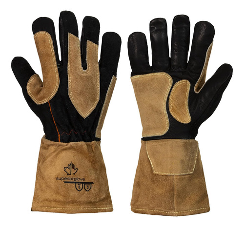 Guantes De Soldadura Mig De Piel De Cabra Endura 505gp,...