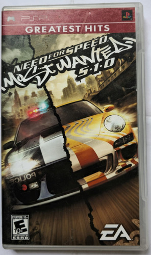 Caja Need For Speed Most Wanted Psp Original (Usado)