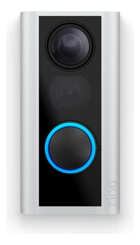 Timbre Ring Peephole Cam Video 1080p Bidireccional Bateria Color Plateado