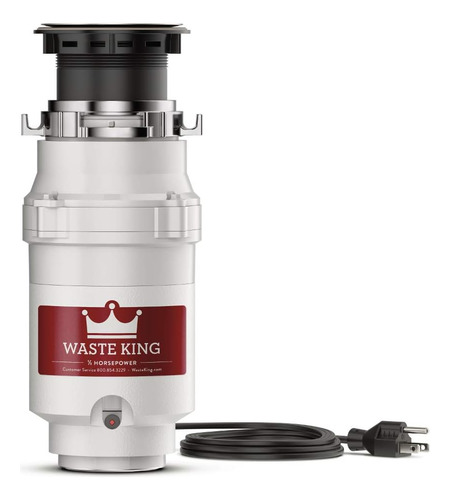 Eliminador De Basura Waste King L-1001 Con Cable De Alimenta