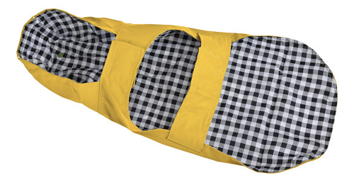 Impermeable Poncho Lluvia Para Perros Con Capucha Ch - Xxl Amarillo Grande