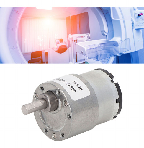Motor Con Engranajes De Corriente Continua, Turbina Autobloc