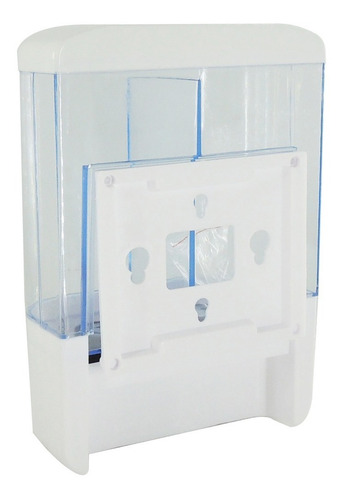 Imagen 10 de 10 de Dispenser Doble Jabon Liquido Gel Shampoo Crema 2 X 500ml.