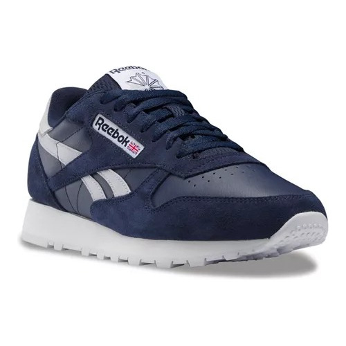 Zapatilla Reebok Classic Leather Gamuza/cuero Reehq7136