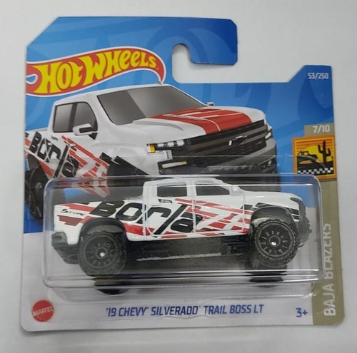 Hot Wheels '19 Chevy Silverado Trail Boss Lt 7/10 2022