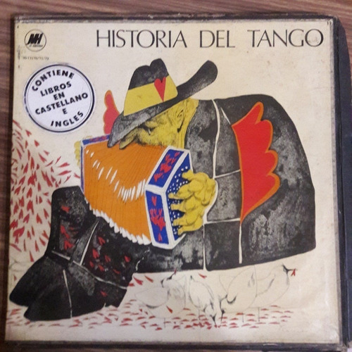 Coleccion Historia Tango + Libro Ingles Español 3 Discos