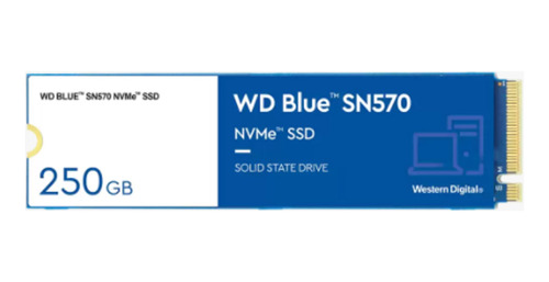 Disco Ssd 1tb Western Digital Blue Sn570 Nvme Mg