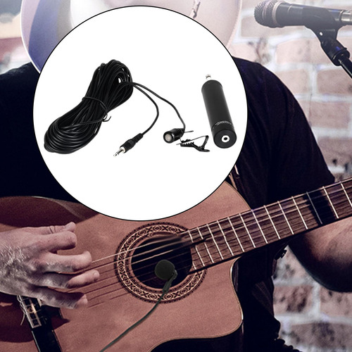 Micrófono Condensador Instrumentos Cable De 33 Pies