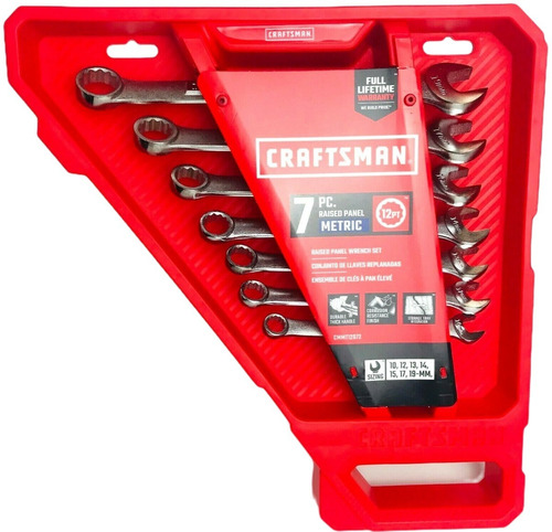 Craftsman 7 Llaves De 10 A  19 Mm * Delivery Gratis