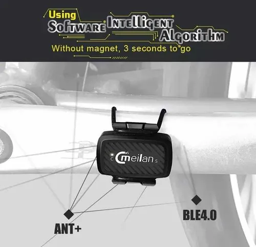 Sensor De Cadencia O Velocidad Meilan C1 Ant+ Zwift Bkool