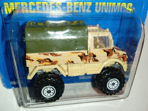 Hot Wheels Mercedes -benz Unimog. 1991 Mattel Inc. 