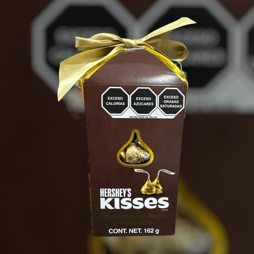 Chocolates Kisses De Hersheys Almendra Regalar Regalo 162 G