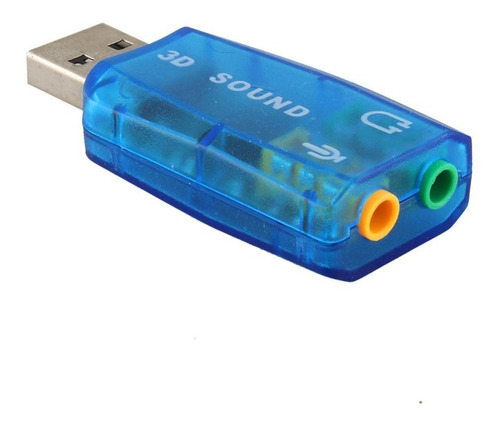 Adaptador De Sonido/audio Usb 2.0 Virtual 5.1 E# Para Pc