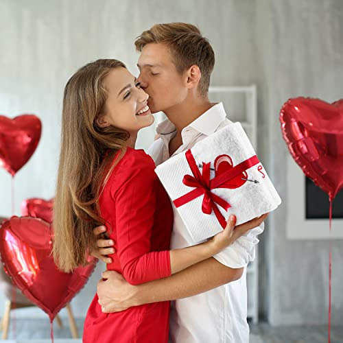 Toalla De Mano De San Valentín Pack 2 Corazón 100 Por Ciento