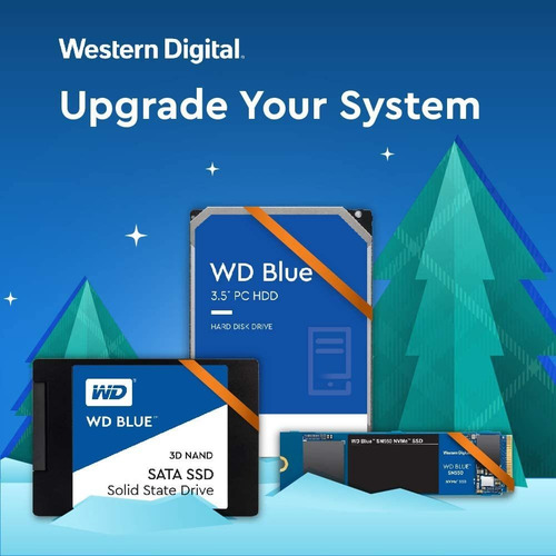 Ssd Wd Blue 3d Nand 2tb - Sata Iii 6 Gb/s 2.5' Wds200t2b0a